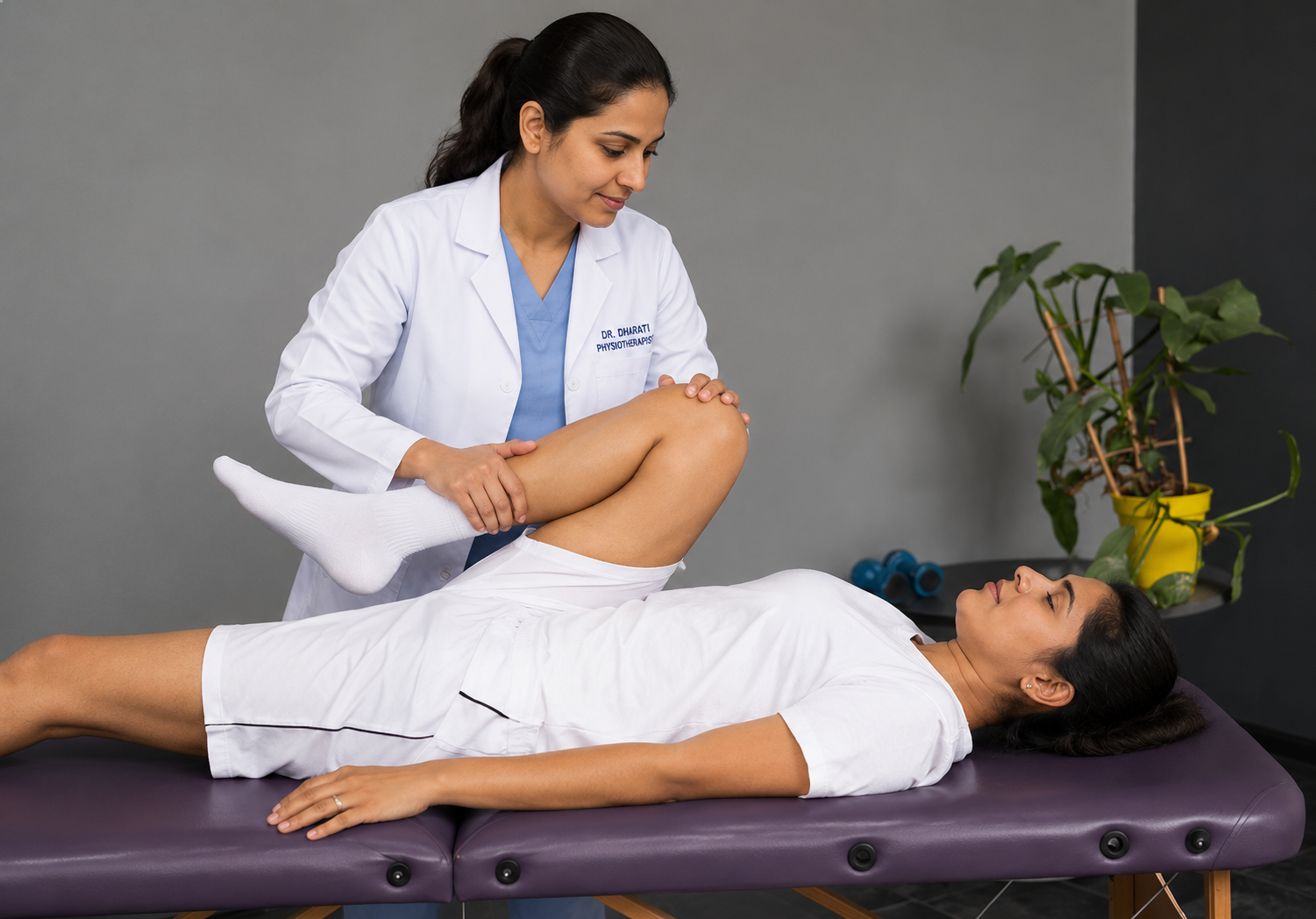 Knee pain physiotherapy